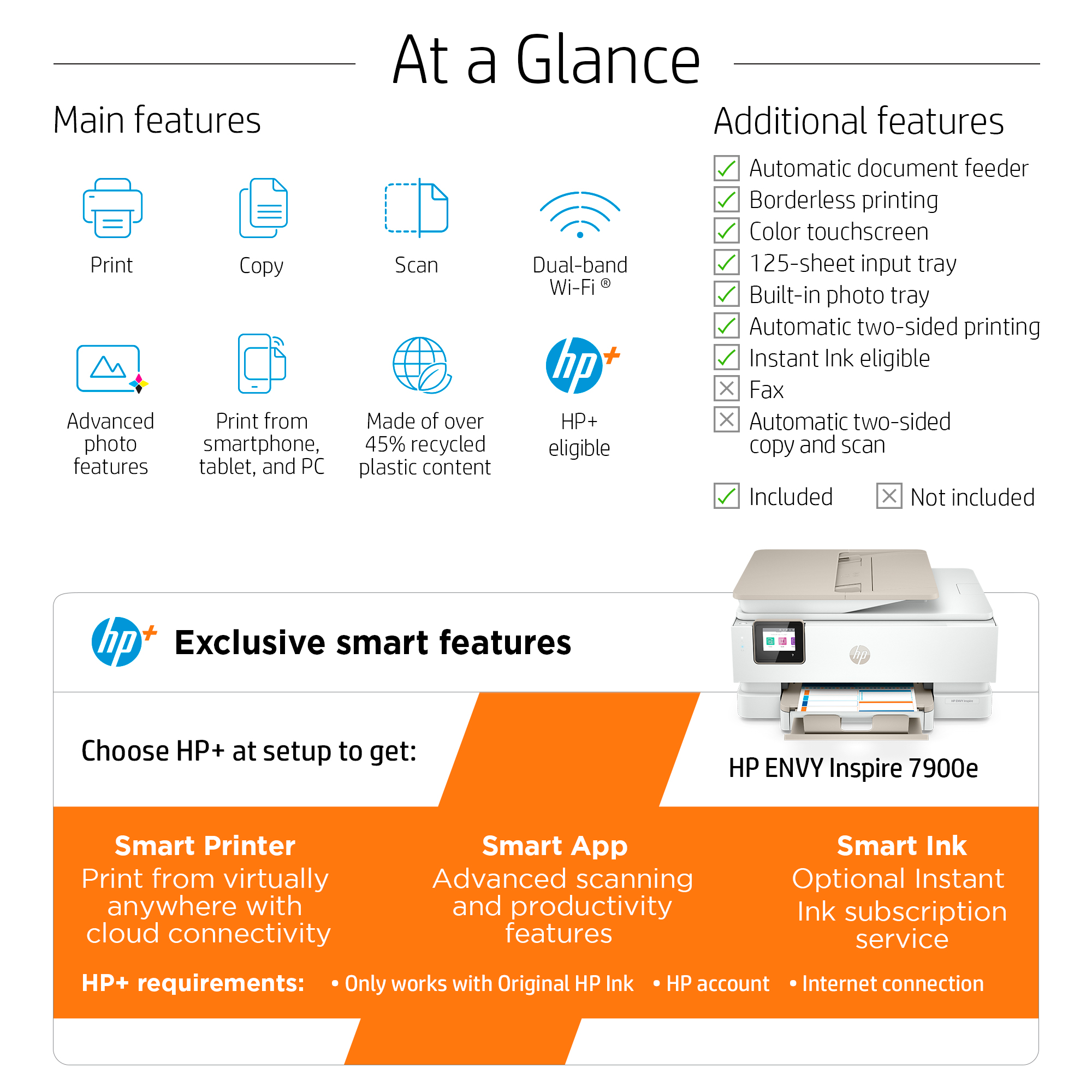 HP ENVY Inspire 7958e All-in-One
